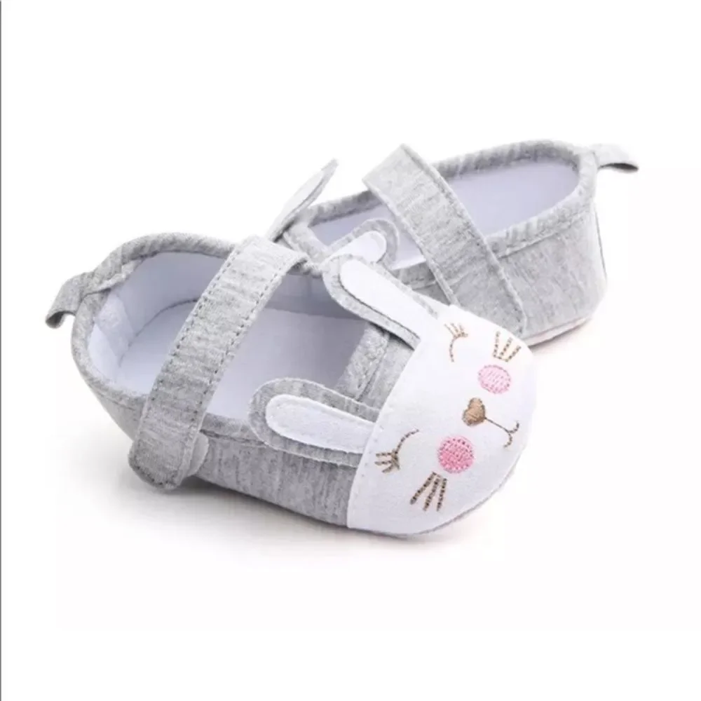 CUTEST Canvas Bunny Shoes (0-6 months & 6-12 months)